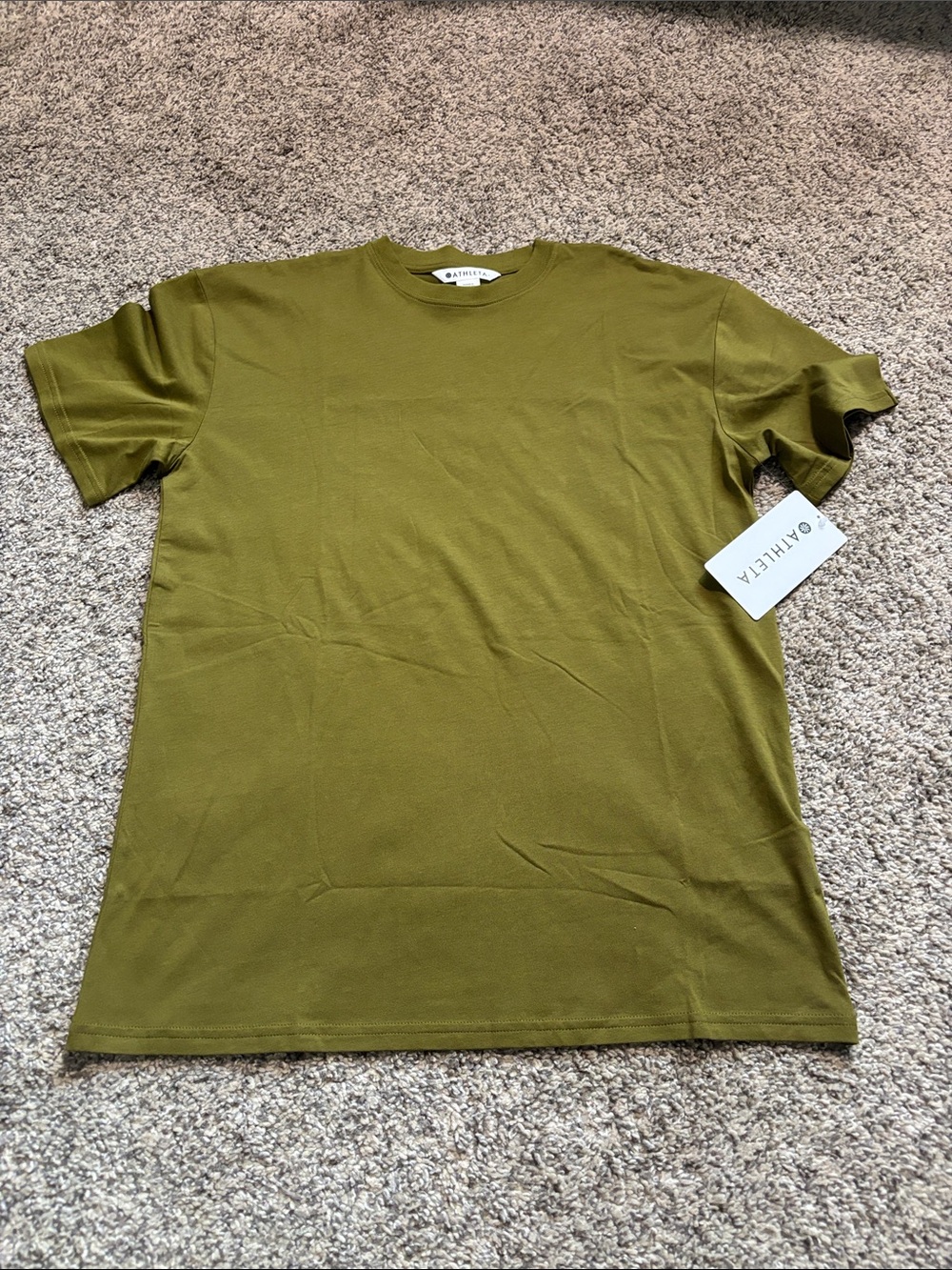 Athleta True Cotton Tee size XS NWT